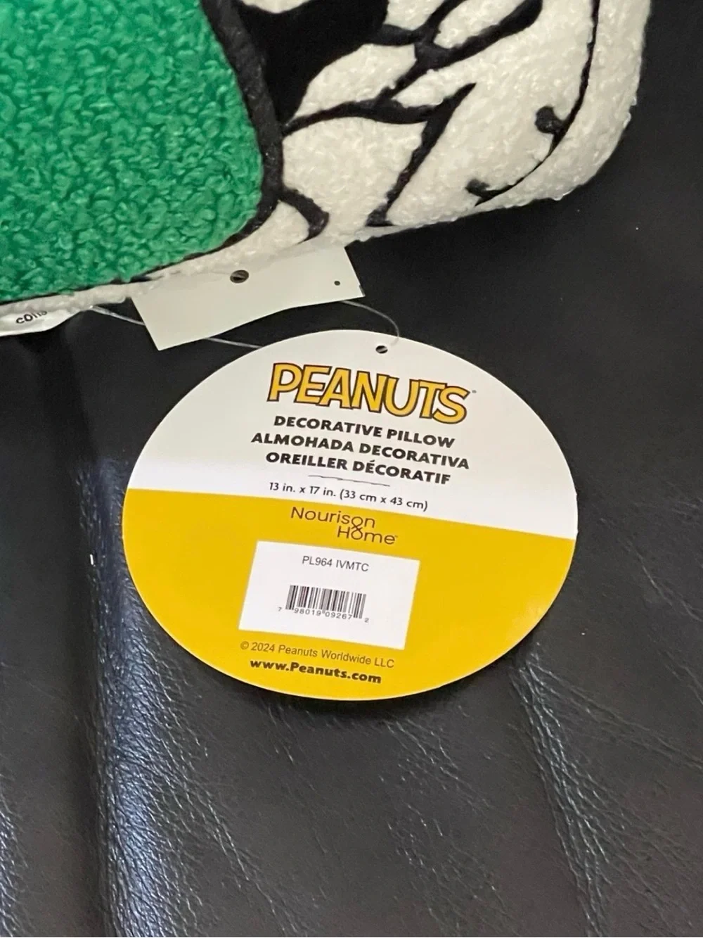 Peanuts Sherpa Snoopy Pillow - Pickleball Snoopy Pillow